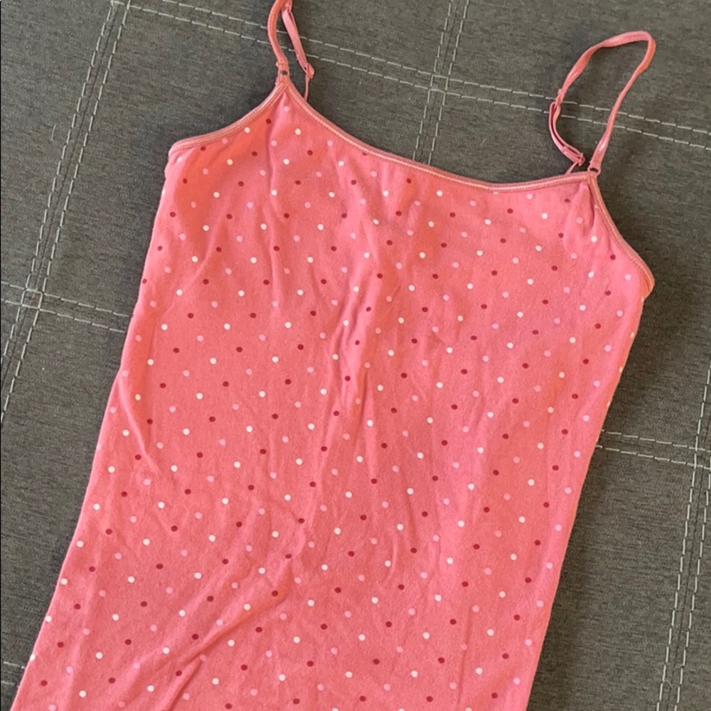 Aeropostale polka dot spaghetti strap